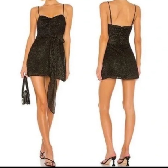 House of Harlow 1960 x Revolve Ananda Mini Chiffon Dress - Picture 1 of 6